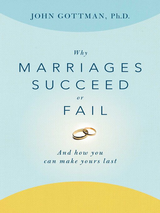 Title details for Why Marriages Succeed or Fail by John Gottman - Wait list